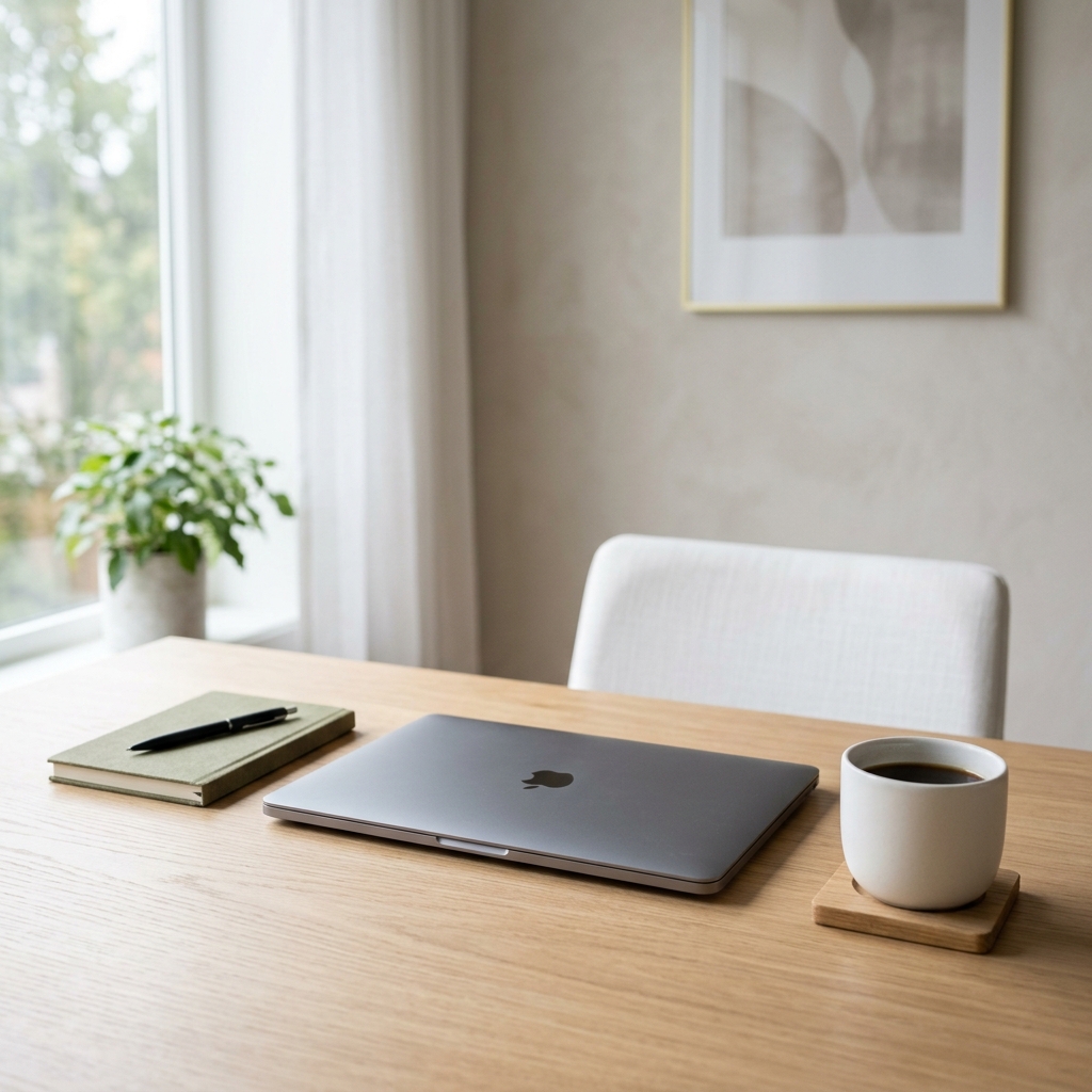 Modern Architectural Studio Workspace and Portfolio Showcase