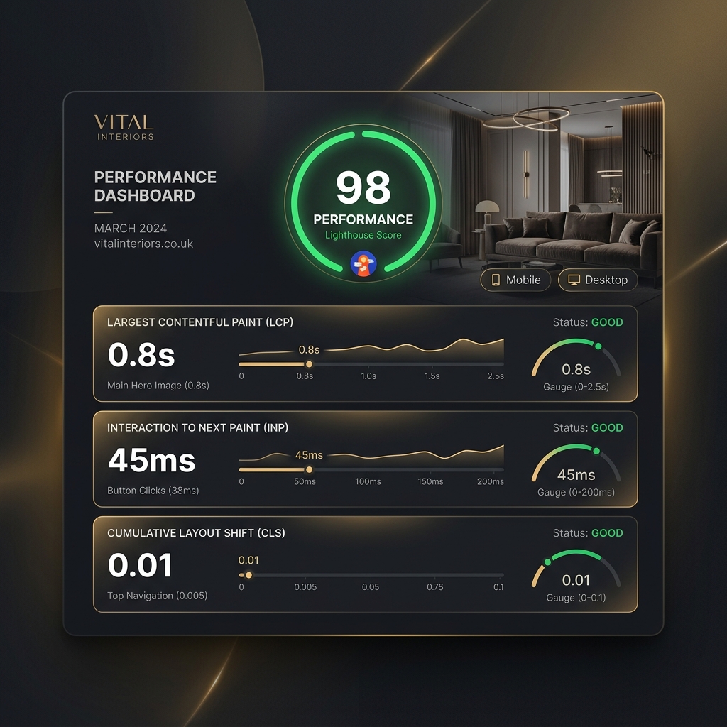 Core Web Vitals Speed Performance Metrics